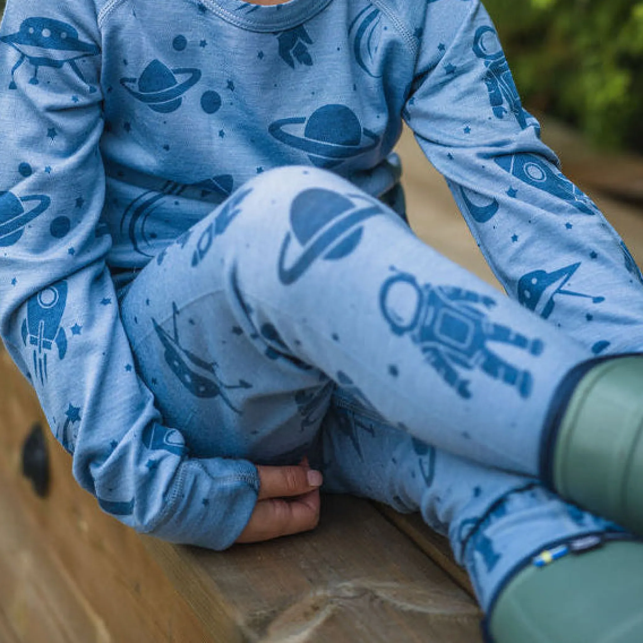 Barn Geggamoja Ull Och Underställ<Underställsbyxor Merinoull Astro