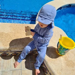 Barn Geggamoja Uv-Badkläder<UV - Dräkt Blå