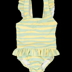 Barn Geggamoja Nyfödd<UV- Babybaddräkt Vågor