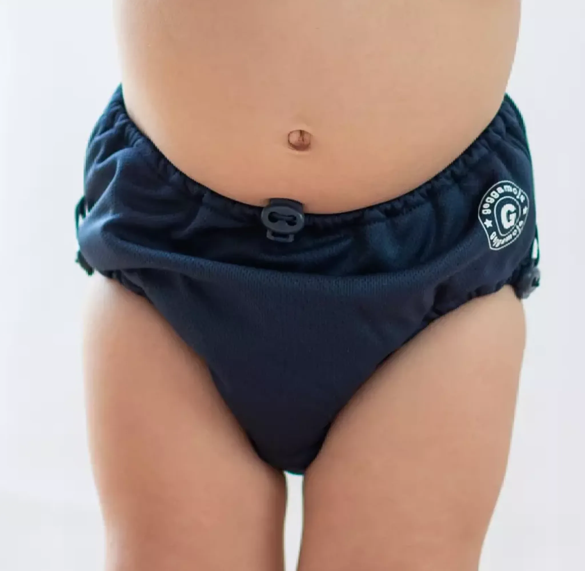 Barn Geggamoja Uv-Badkläder<UV-Badblöja Marinblå