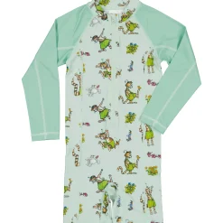 Barn Geggamoja Uv-Badkläder<UV-dräkt Pettson och Findus Mint