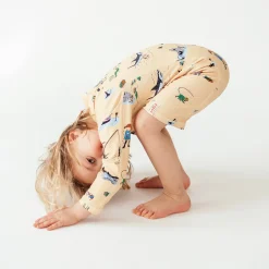 Barn Geggamoja Uv-Badkläder<UV-dräkt Pippi Långstrump Gul