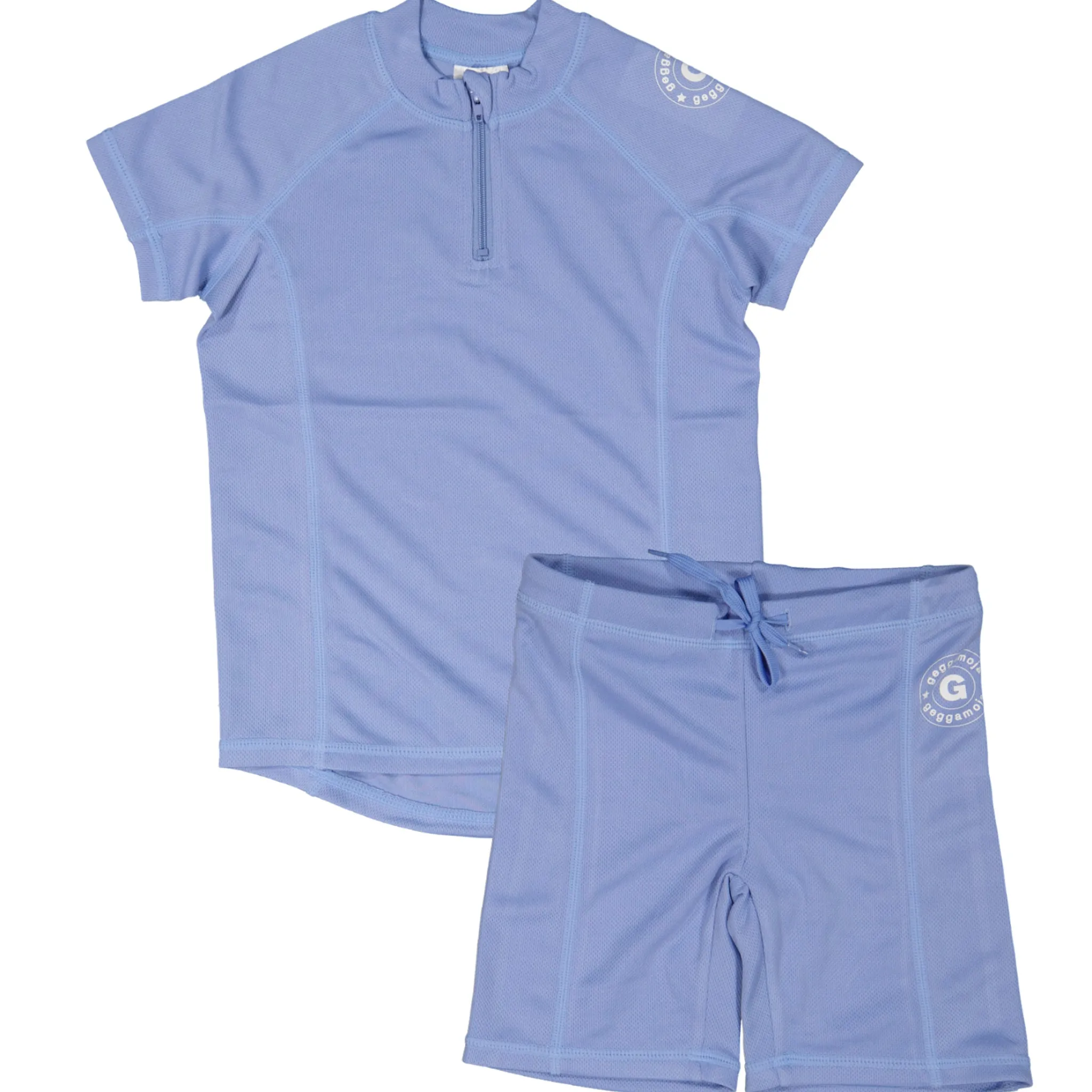 Barn Geggamoja Uv-Badkläder<UV-set Blå