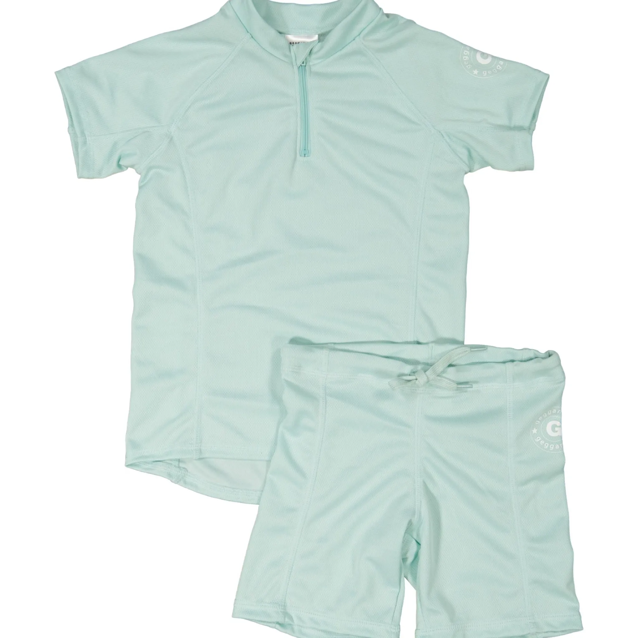 Barn Geggamoja Uv-Badkläder<UV-set Mint