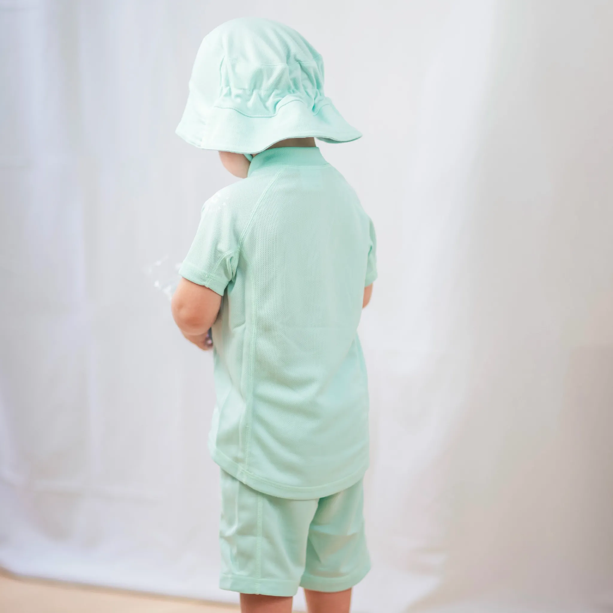 Barn Geggamoja Uv-Badkläder<UV-set Mint