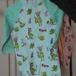 Barn Geggamoja Uv-Badkläder<UV-set Pettson och Findus Mint