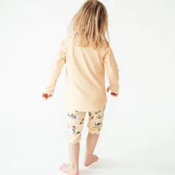 Barn Geggamoja Uv-Badkläder<UV-set Pippi Långstrump Gul