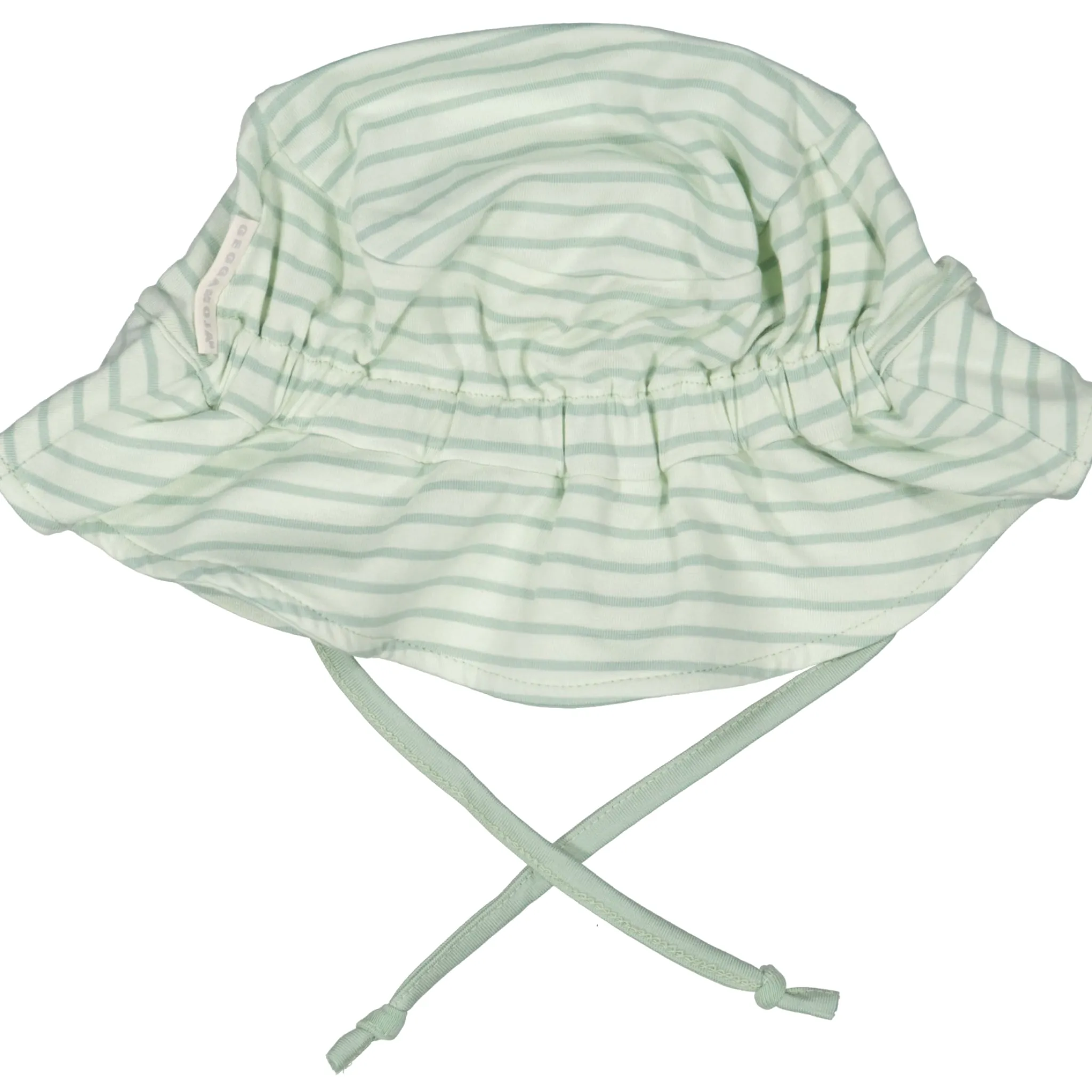 Barn Geggamoja Solhattar Och Kepsar|Bambukläder<UV-solhatt Bambu Classic Ljusgrön/Grön