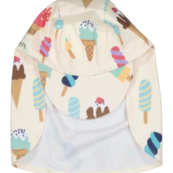 Barn Geggamoja Solhattar Och Kepsar|Uv-Badkläder<UV-Solkeps Ice cream