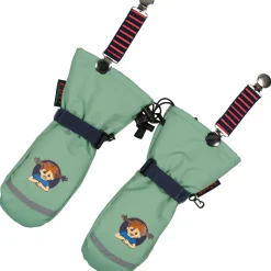 Barn Geggamoja Vanthållare|Accessoarer<Vanthållare Pippi Långstrump röd