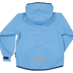 Barn Geggamoja Fleecekläder<Vindfleece jacka Ljusblå