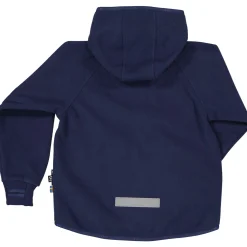 Barn Geggamoja Fleecekläder<Vindfleece jacka Marinblå