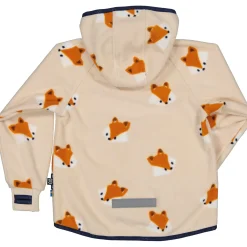 Barn Geggamoja Jackor|Fleecekläder<Vindfleece jacka Räv Beige