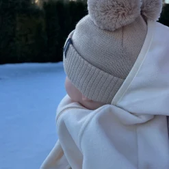 Barn Geggamoja Overaller|Fleecekläder<Vindfleece overall Beige