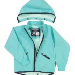 Barn Geggamoja Jackor|Fleecekläder<Vindfleecejacka Mint