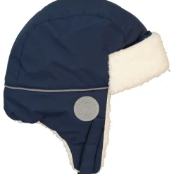 Barn Geggamoja Vintermössor<Vintermössa Marinblå