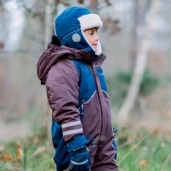 Barn Geggamoja Vintermössor<Vintermössa Marinblå