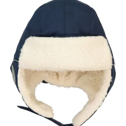 Barn Geggamoja Vintermössor<Vintermössa Marinblå