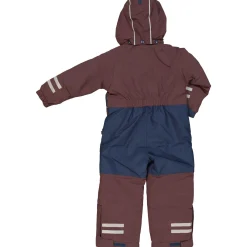 Barn Geggamoja Overaller<Vinteroverall Unifit Brun/Marinblå