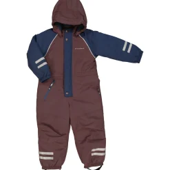 Barn Geggamoja Overaller<Vinteroverall Unitoddler Brun/Marinblå