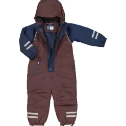 Barn Geggamoja Overaller<Vinteroverall Unitoddler Brun/Marinblå