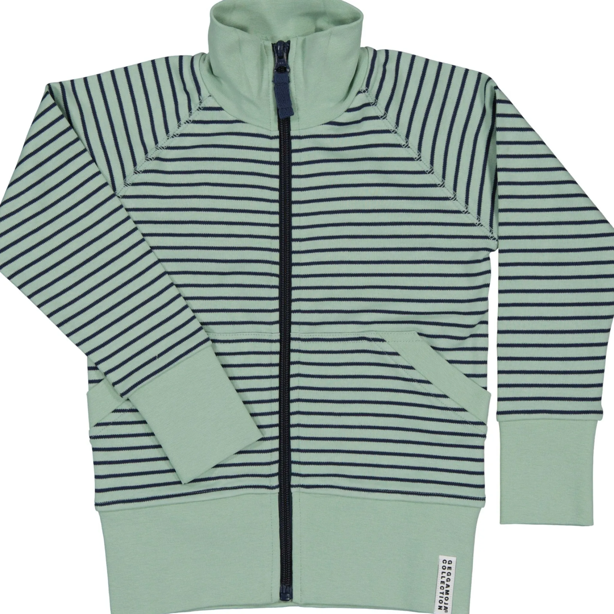 Barn Geggamoja Tröjor<Ziptröja Grön/Navy