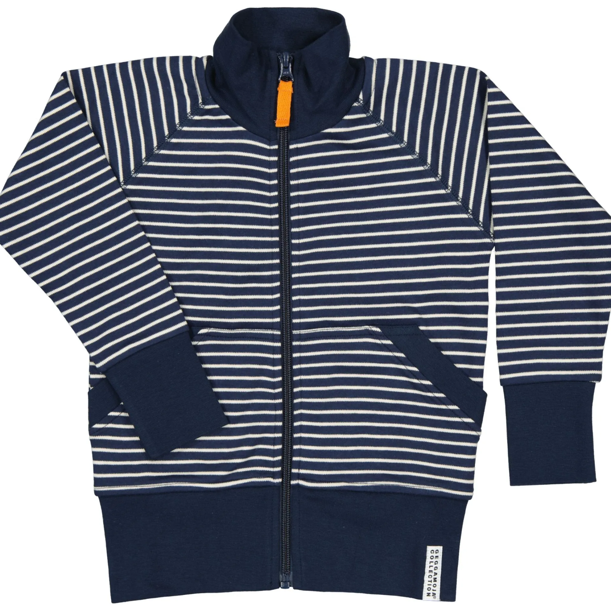 Barn Geggamoja Tröjor<Ziptröja Navy/Beige