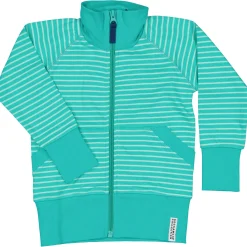 Barn Geggamoja Tröjor<Ziptröja Turkos
